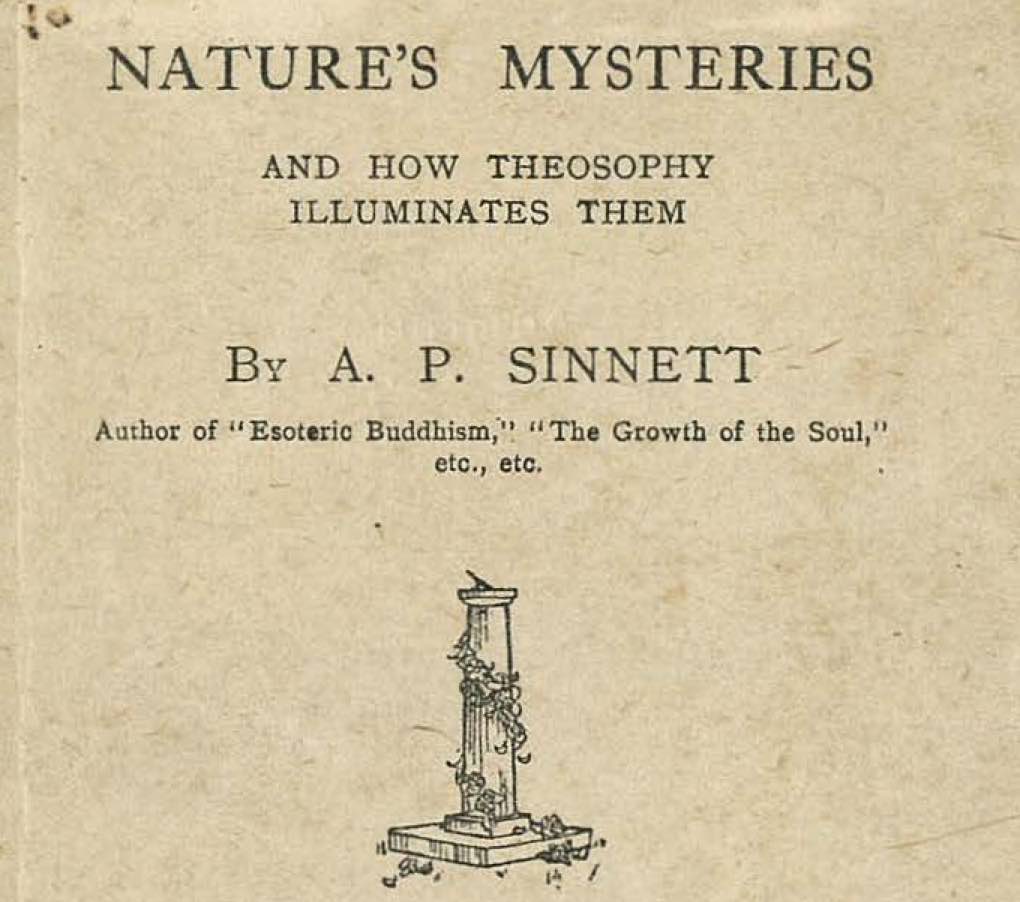 Natures Mysteries Theosophy World - 